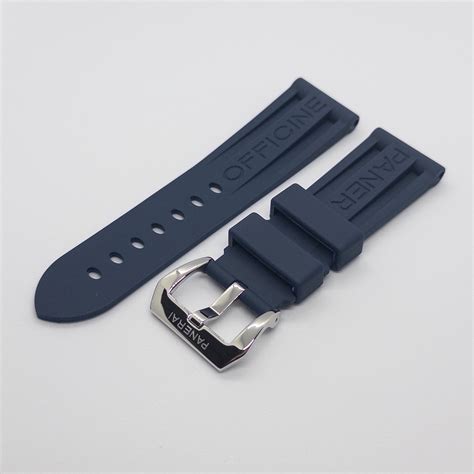 panerai caoutchouc dark blue xs|Panerai Blue Rubber Strap 00/18 .